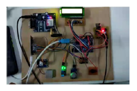 Vehicle Accident and Alcohol Detection System using IoT Platform