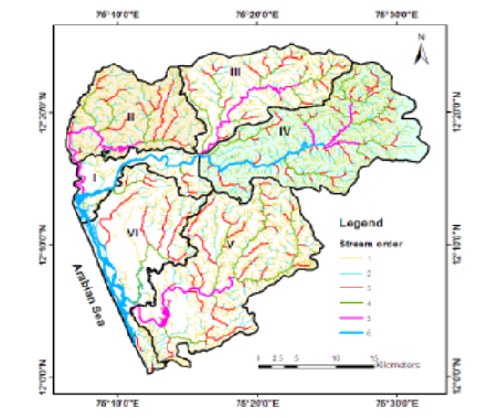 Sub-Watershed Prioritization of Kariangote River in Kerala Based on Drainage Morphometry and Geomorphology – A Remote Sensing and GIS Approach