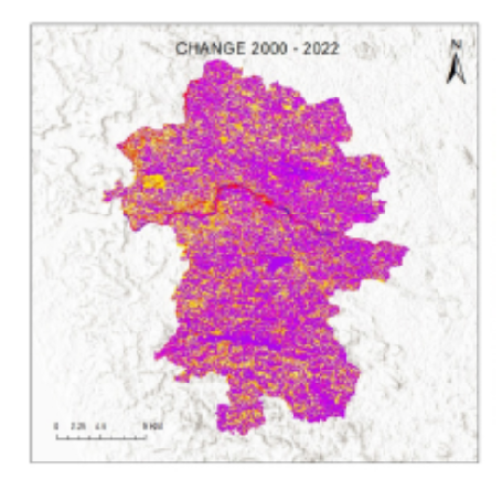 Land Use Land Cover Change Detection Over Bantwala Taluka of South Canara District