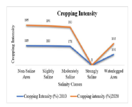 Assessing the Impact of Waterlogging and Soil Salinity Problems on Land Productivity and Crops Production in Central Haryana