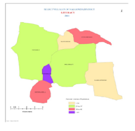 SPATIAL PATTERN OF LITERACY IN NALGONDA DISTRICT OF TELANGANA