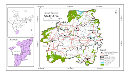 Regional disparity in agricultural development: A block level analysis for Kongu uplands, Tamilnadu, India