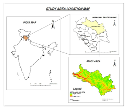 Land use / land cover changes using GIS and remote sensing for Lahul and Spiti district of Himachal Pradesh, India