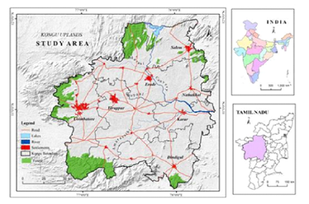 Evaluation and management of water resources in Kongu Uplands, Tamil Nadu, India