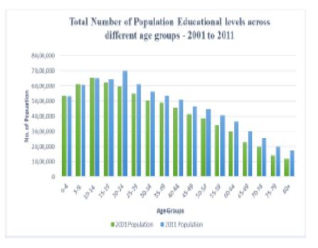 A Comparative Study of Educational Levels by Age and Sex in Karnataka, India