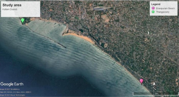 Analysing the Shoreline Dynamics Along the Southern Coastal Region of Kerala: A Case Study of Kollam District in Kerala