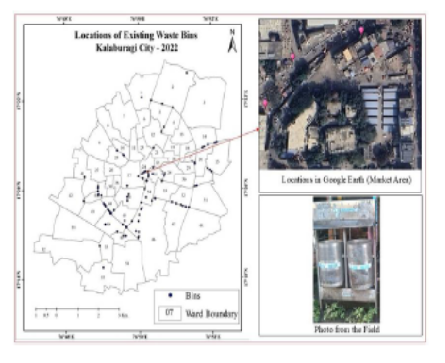 A GIS-Based Assessment of the Status and Challenges of Solid Waste Management in Kalaburagi City, Karnataka, India